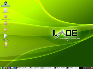 LXDE画面