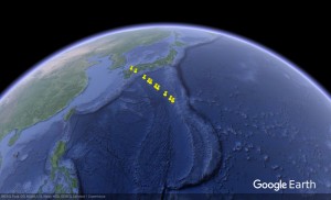 LilacSat-1のGPSテレメトリをGoogle Earthで表示